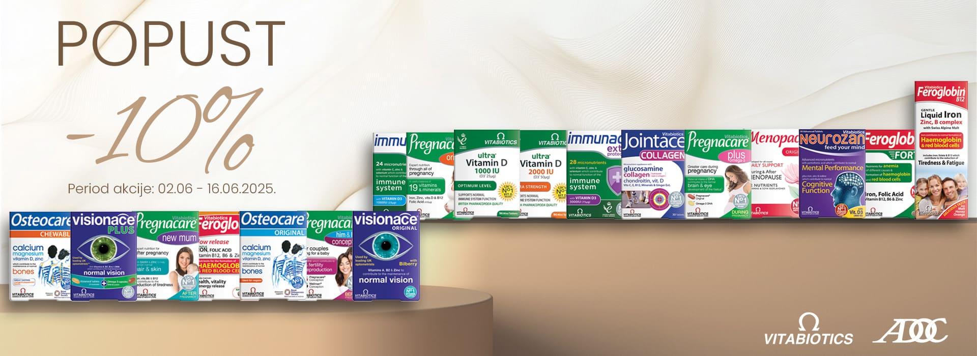 Vitabiotics dani 06/25 brend - Srbotrade